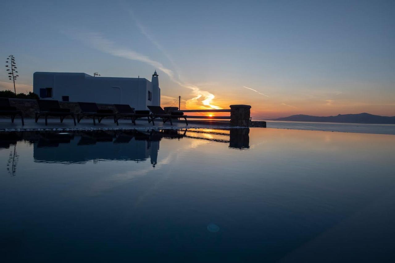 Villa Anema Mykonos - Blue Views Mykonos Villas Mykonos Town ภายนอก รูปภาพ