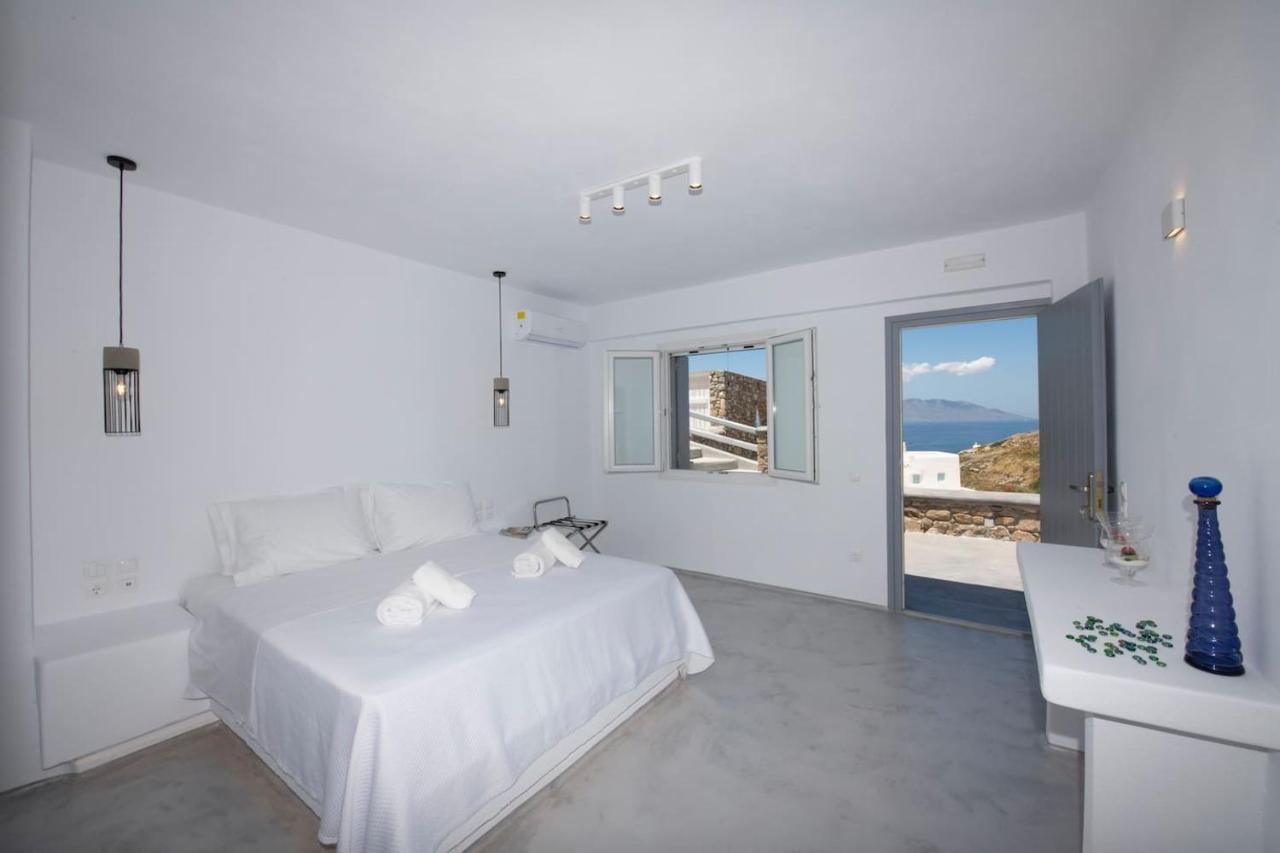 Villa Anema Mykonos - Blue Views Mykonos Villas Mykonos Town ภายนอก รูปภาพ